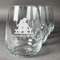 Happy Anniversary Stemless Wine Glasses (Set of 4) (Personalized)