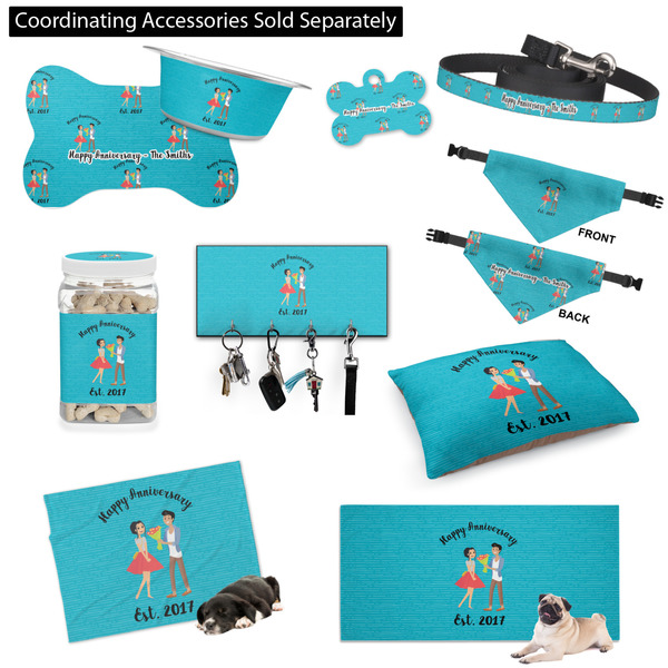 Happy Anniversary Customized Pet Accessories