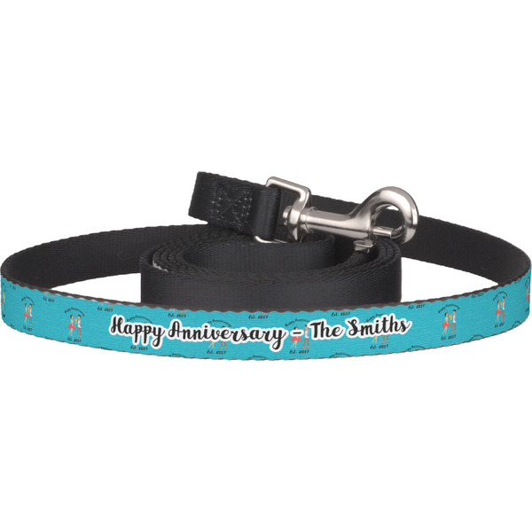 Custom Happy Anniversary Dog Leash (Personalized)