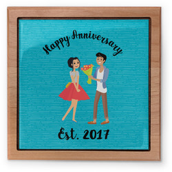 Happy Anniversary Pet Urn w/ Couple's Names