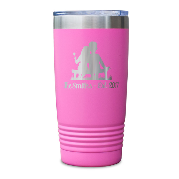 Happy Anniversary Pink Polar Camel Tumbler - 20oz - Single Sided - Approval