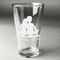 Happy Anniversary Pint Glass - Engraved (Personalized)