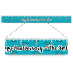 Happy Anniversary Plastic Ruler - 12" (Personalized)