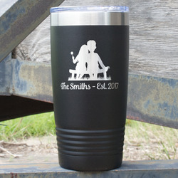Happy Anniversary 20 oz Stainless Steel Tumbler (Personalized)