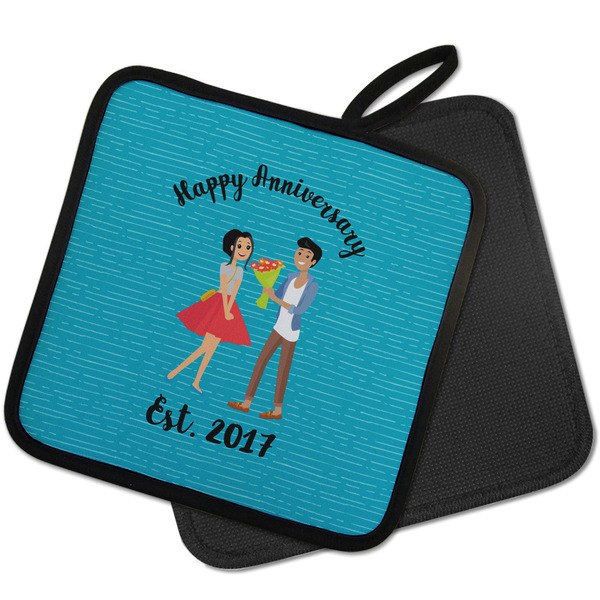 Happy Anniversary Pot Holders - PARENT MAIN