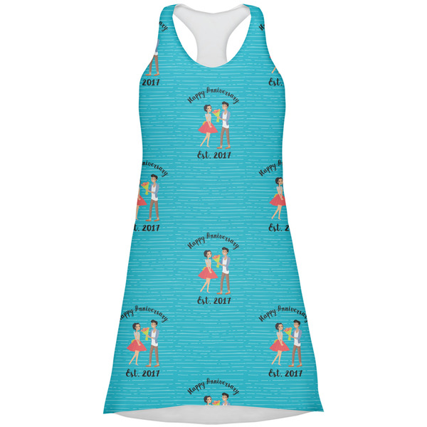 Custom Happy Anniversary Racerback Dress - X Large (Personalized)