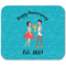 Happy Anniversary Rectangular Mouse Pad - APPROVAL