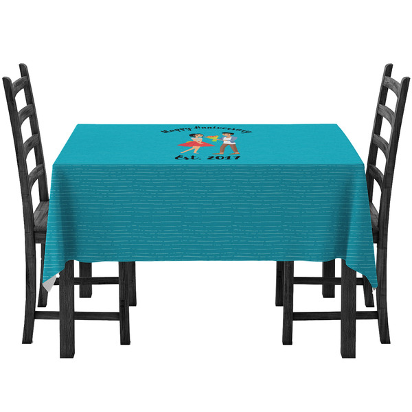 Custom Happy Anniversary Tablecloth (Personalized)