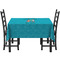 Happy Anniversary Rectangular Tablecloths - Side View