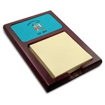 Happy Anniversary Red Mahogany Sticky Note Holder (Personalized)