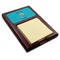 Happy Anniversary Red Mahogany Sticky Note Holder (Personalized)