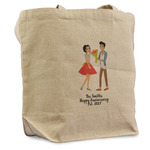 Happy Anniversary Reusable Cotton Grocery Bag (Personalized)