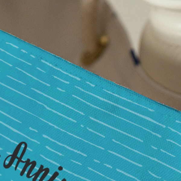 Happy Anniversary Large Rope Tote - Close Up View