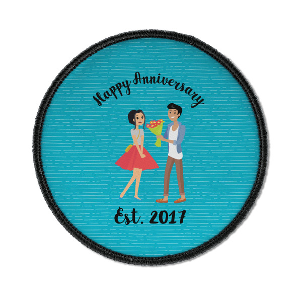 Happy Anniversary Round Patch
