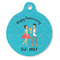 Happy Anniversary Round Pet ID Tag - Large - Front