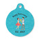 Happy Anniversary Round Pet ID Tag - Small (Personalized)
