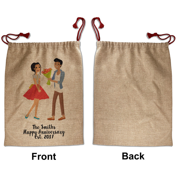 Happy Anniversary Santa Bag - Approval - Front