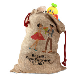 Happy Anniversary Santa Sack (Personalized)