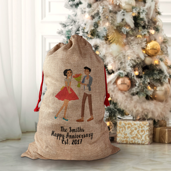 Happy Anniversary Santa Bag - Lifestyle