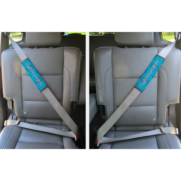 Happy Anniversary Seat Belt Covers (Set of 2 - In the Car)