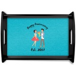 Happy Anniversary Wooden Tray (Personalized)