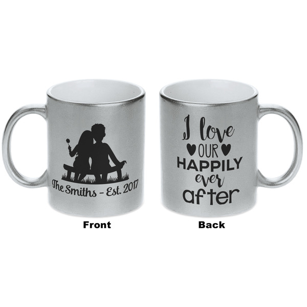 Happy Anniversary Silver Mug - Approval