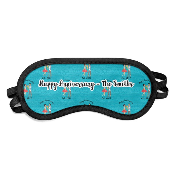 Custom Happy Anniversary Sleeping Eye Mask (Personalized)