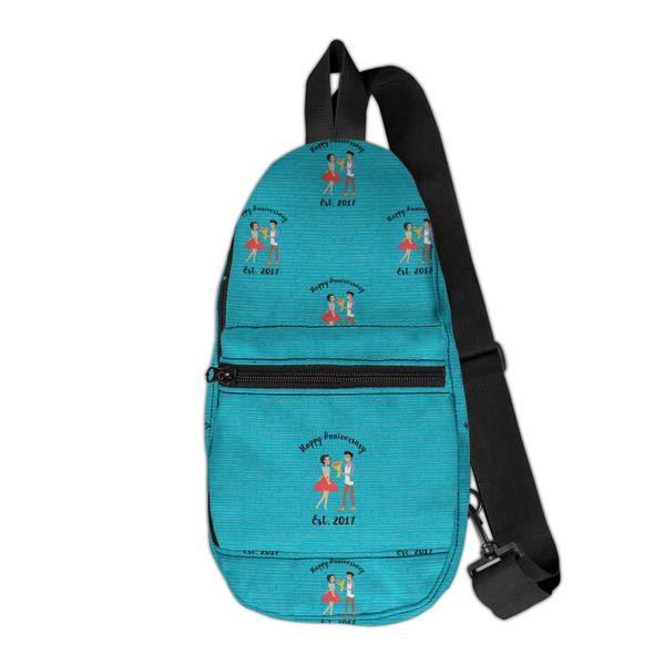 Custom Happy Anniversary Sling Bag (Personalized)