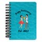 Happy Anniversary Spiral Notebook - 5x7 w/ Couple's Names
