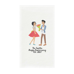 Happy Anniversary Guest Towels - Full Color - Standard (Personalized)