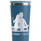 Happy Anniversary Steel Blue RTIC Everyday Tumbler - 28 oz. - Close Up