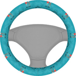 Happy Anniversary Steering Wheel Cover (Personalized)
