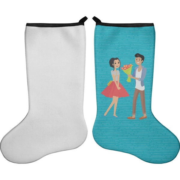 Happy Anniversary Stocking - Single-Sided - Approval