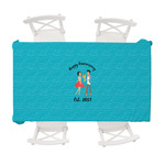 Happy Anniversary Tablecloth - 58"x102" (Personalized)