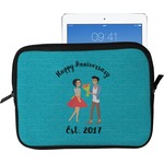Happy Anniversary Tablet Case / Sleeve - Large (Personalized)