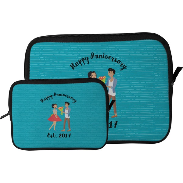 Happy Anniversary Tablet Sleeve (Size Comparison)