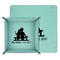 Happy Anniversary Teal Faux Leather Valet Trays - PARENT MAIN