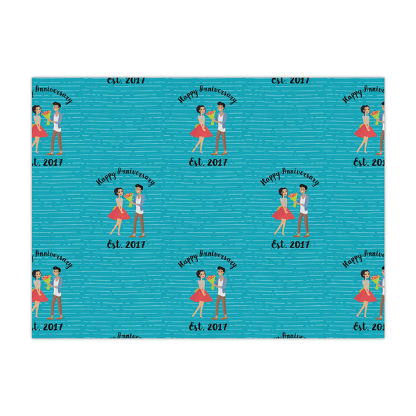 Custom Happy Anniversary Tissue Paper Sheets - Large - Heavyweight (Personalized)