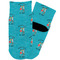 Happy Anniversary Toddler Ankle Socks - Single Pair - Front and Back