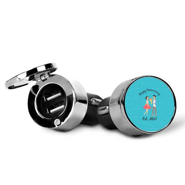 Happy Anniversary USB Car Charger
