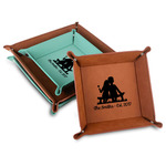 Happy Anniversary Faux Leather Dice Tray (Personalized)