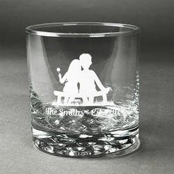 Happy Anniversary Whiskey Glass (Single) (Personalized)