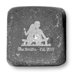 Happy Anniversary Whiskey Stone Set (Personalized)