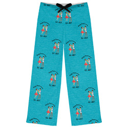 Happy Anniversary Womens Pajama Pants - M (Personalized)