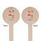 Happy Anniversary Wooden 6" Stir Stick - Round - Double Sided - Front & Back