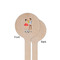 Happy Anniversary Wooden 6" Stir Stick - Round - Single Sided - Front & Back