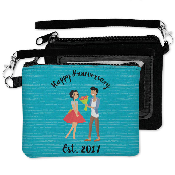 Happy Anniversary Wristlet ID Cases - MAIN