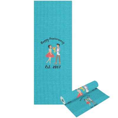 Happy Anniversary Yoga Mat - Printable Front and Back (Personalized)