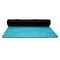 Happy Anniversary Yoga Mat Rolled up Black Rubber Backing