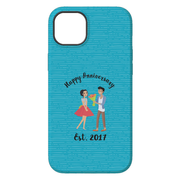Happy Anniversary iPhone 14 Plus Tough Case - Back